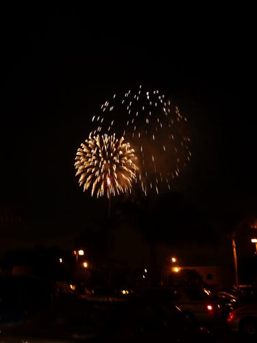 アメリカ独立記念日・花火1