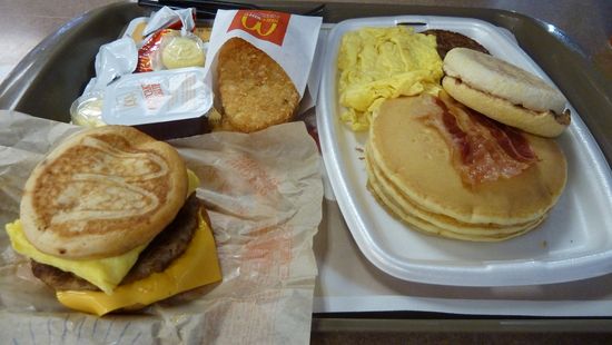 ロサンゼルス旅行 3 日目 マクドナルド