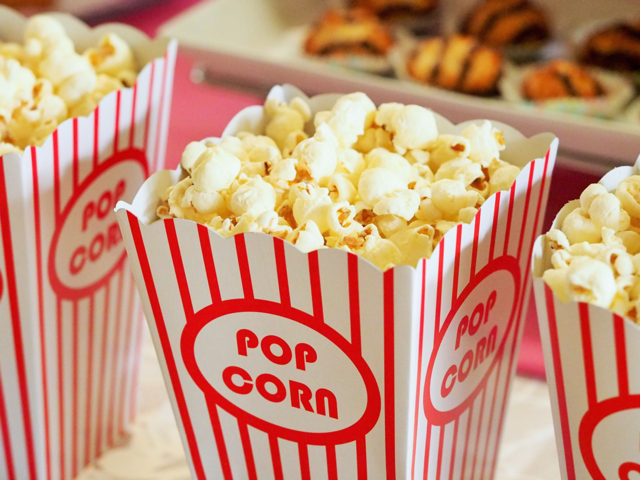 photo - movie popcorn